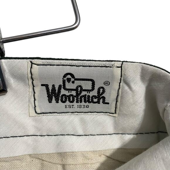 WOOLRICH 1439 heavy wool flannel hunting field pants 37x27 vtg 60s 70s usa made - Picture 2 of 5